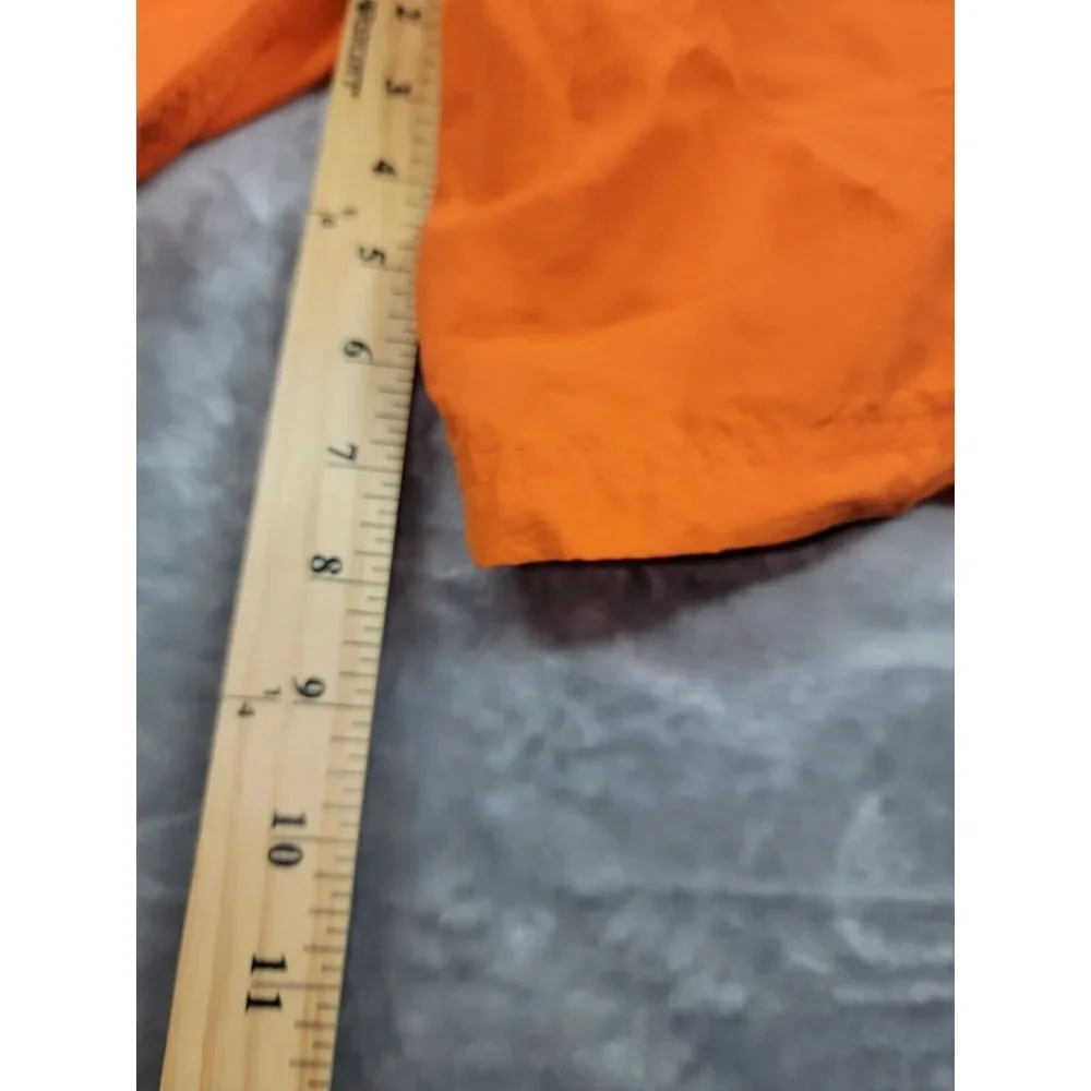 Polo Ralph Lauren Orange Cargo Pocket Nylon Mesh Lined‎ Swim Trunks Large